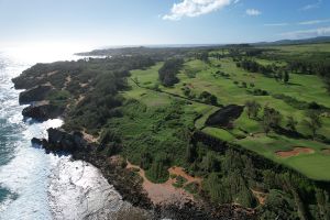 Poipu Bay 17th Side Aerial